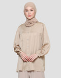 Annisa Gathers On Chest And Back Women's Shirt
