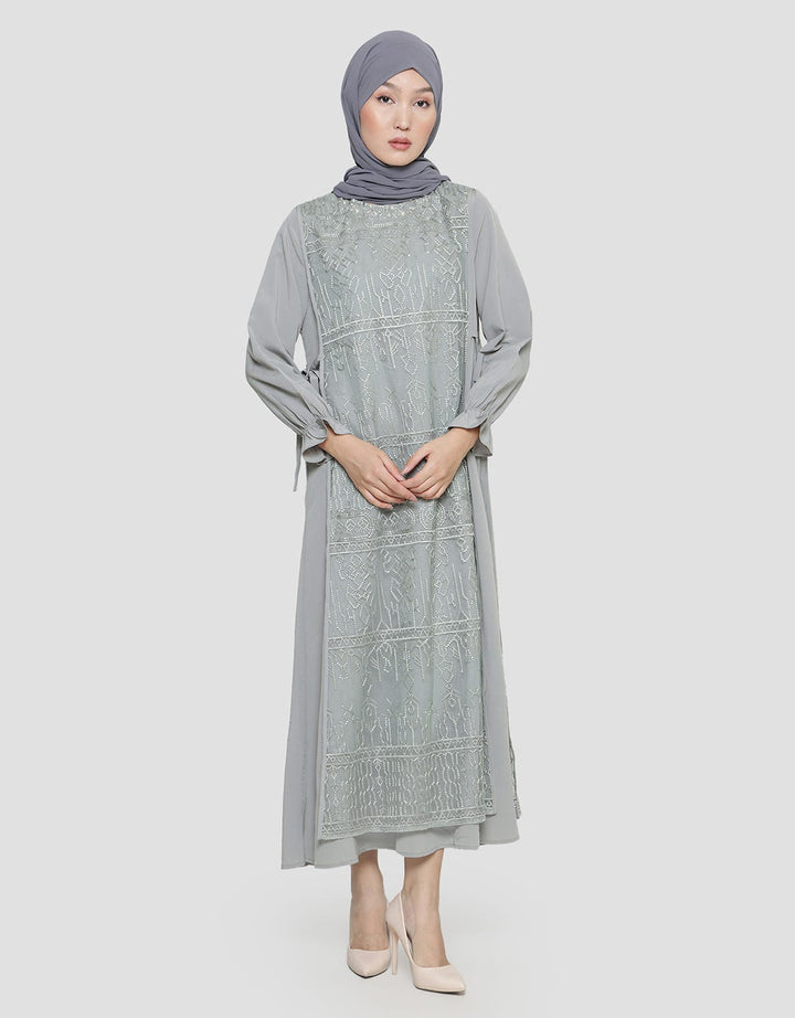 Annisa Double Layer Tulle Twinning 1 Maxi Women's Dress