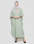 Annisa Lace On Chest And Hand Hem Kafthan Wanita