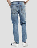 Nevada Ice Wash Celana Panjang Denim Slim Fit Pria