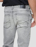 Nevada Acid Wash Celana Panjang Denim Slim Fit Pria