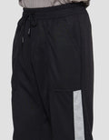 Nevada Celana Jogger Knit Pria With List Combine Fabric