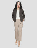 Connexion Motif Bintik Blazer Wanita