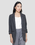 Connexion Blazer Bintik Hitam Wanita