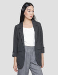 Connexion Blazer Bintik Hitam Wanita