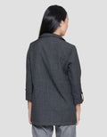 Connexion Blazer Bintik Hitam Wanita