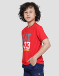 Cardinal Kids Boy Play Wording Kaos Lengan Pendek Anak Laki-laki