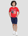 Cardinal Kids Boy Play Wording Boys Short Sleeve T-Shirt
