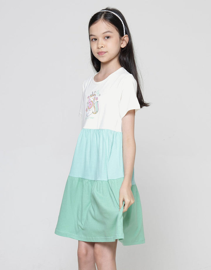 Aero Midi Dress Daily 3 Colors Unicorn Donut Girls