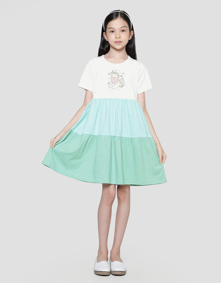 Aero Midi Dress Daily 3 Colors Unicorn Donut Girls