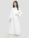 Sweet Miss Long Sleeve Maxi Dress Leb Modest Tali Hijab Anak Perempuan