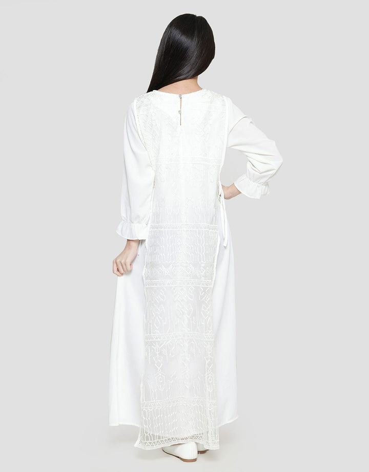 Sweet Miss Long Sleeve Maxi Dress Leb Modest Tali Hijab Anak Perempuan