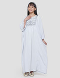 Sweet Miss Kaftan Bordir Maxi Dress Lengan Panjang Anak Perempuan