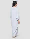 Sweet Miss Kaftan Bordir Maxi Dress Lengan Panjang Anak Perempuan
