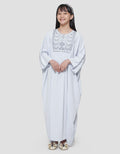 Sweet Miss Kaftan Bordir Maxi Dress Lengan Panjang Anak Perempuan
