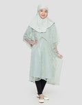 Sweet Miss Modest Tunik Lace Hijab Maxi Dress Anak Perempuan