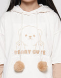 Aero Bear Bae Pompom Sweater Anak Perempuan