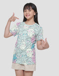 Aero Animal 3 Print Kaos Anak Perempuan