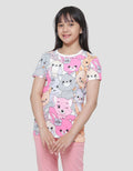 Aero Bear Print Girls T-Shirt