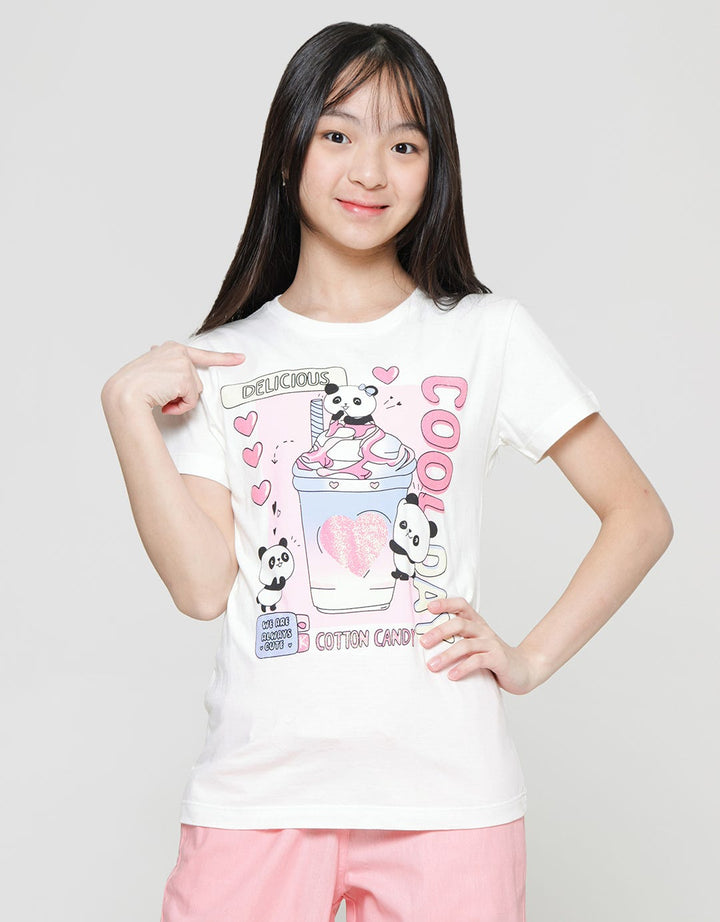 Aero Dessert Panda Girls T-Shirt