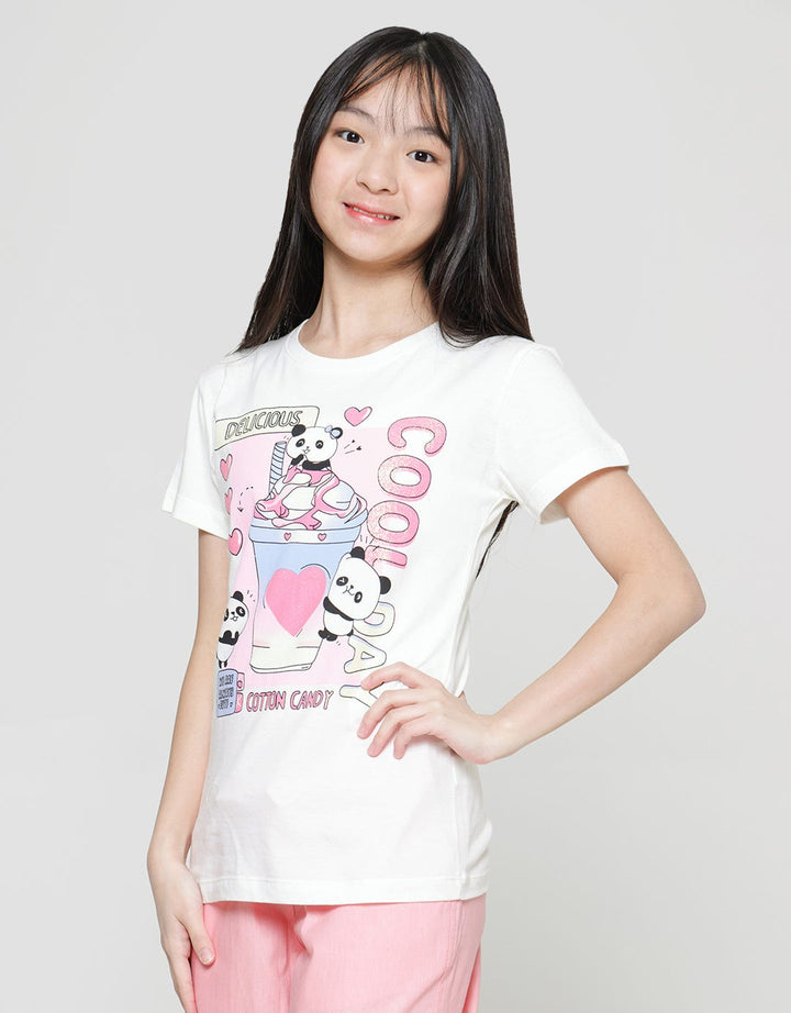 Aero Dessert Panda Girls T-Shirt