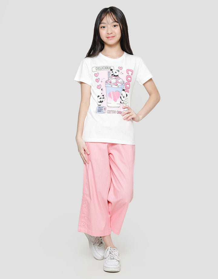Aero Dessert Panda Girls T-Shirt