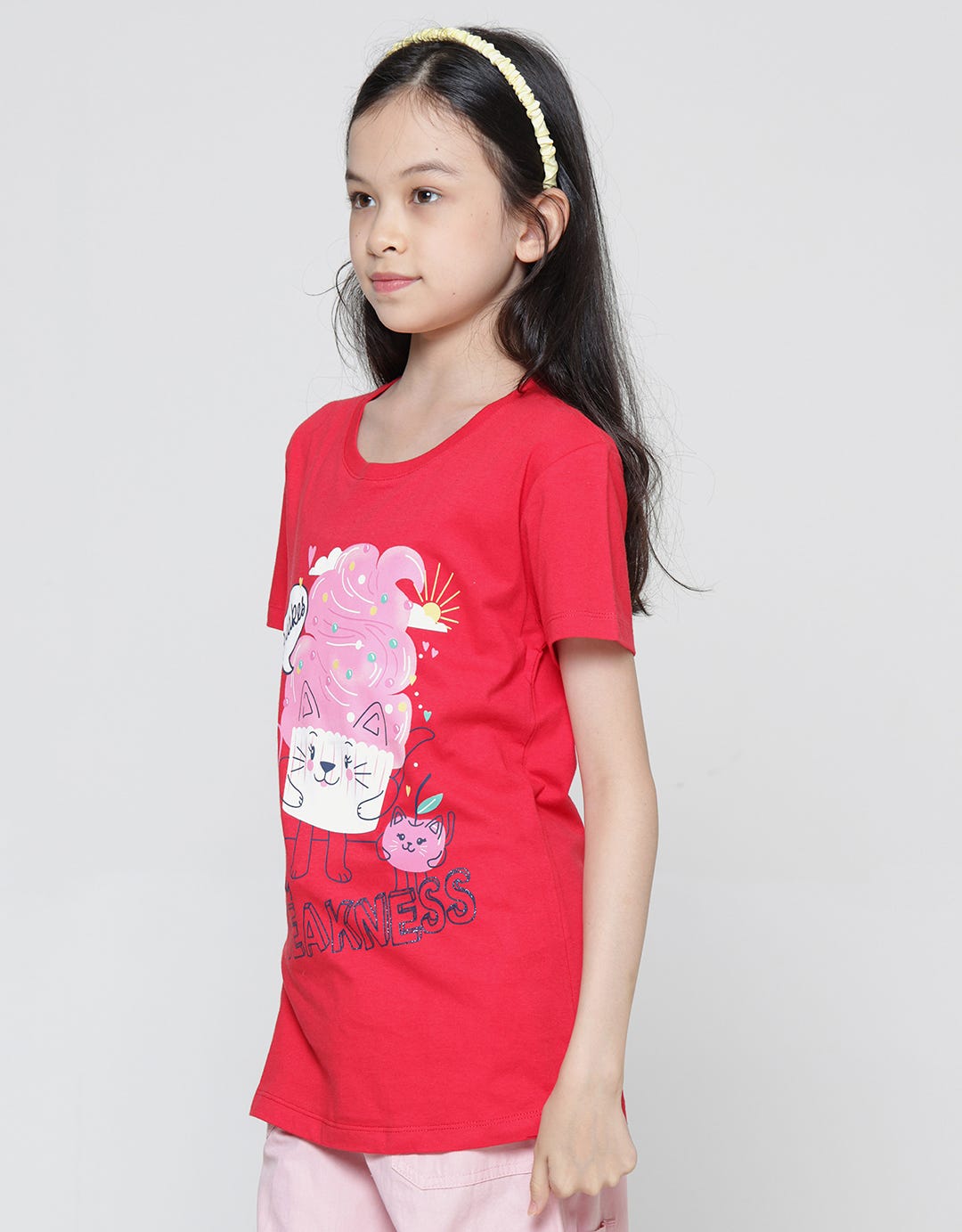 Aero Dessert Cupcake Kaos Lengan Pendek Anak Perempuan