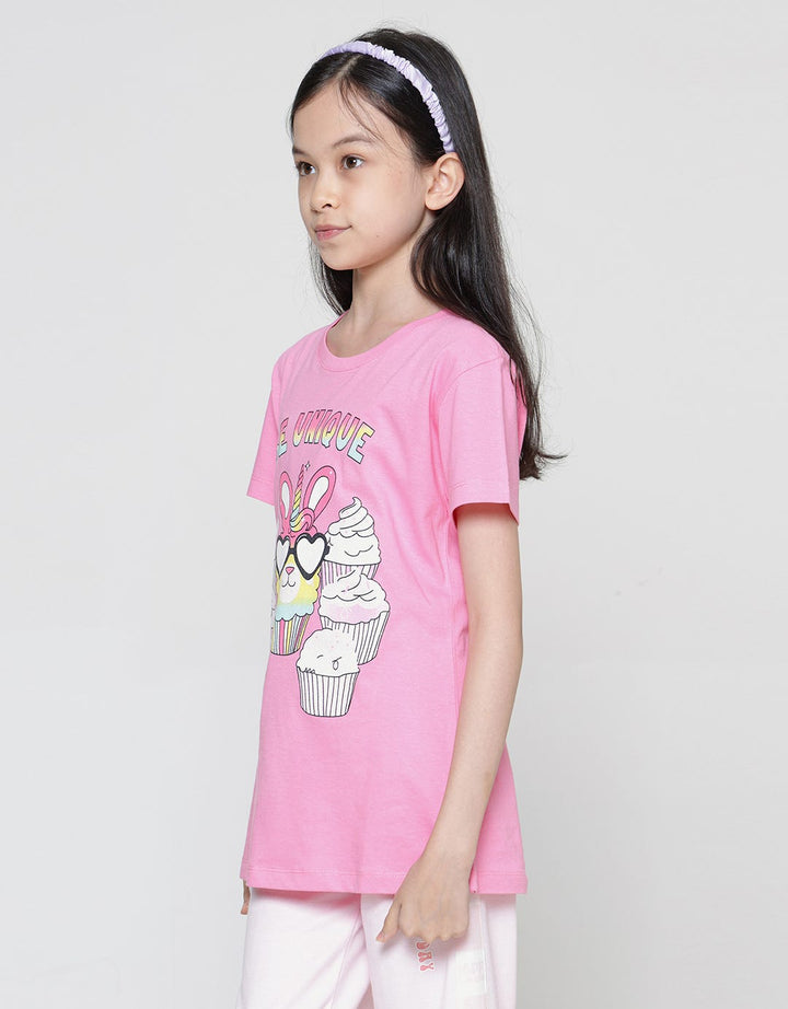 Aero Dessert Be Unique Girls Short Sleeve T-Shirt
