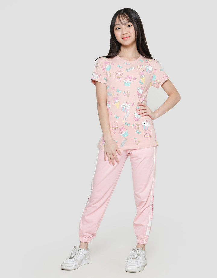 Aero Dessert Mix Girls Short Sleeve T-Shirt