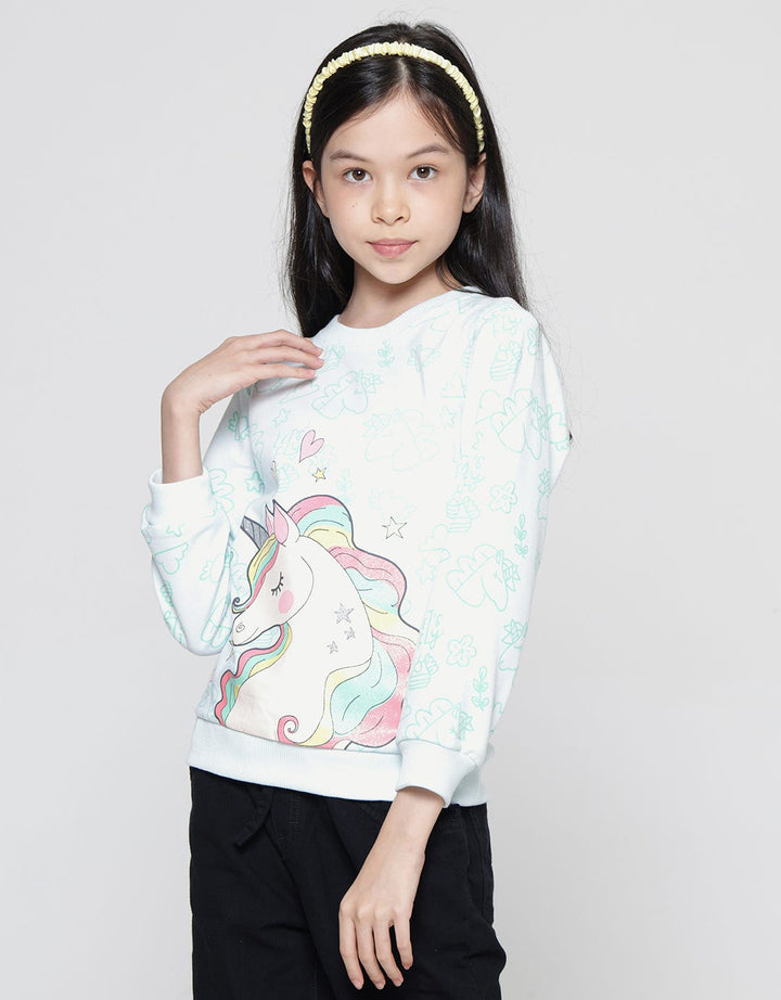 Aero Cat Dreamers Sweater Anak Perempuan