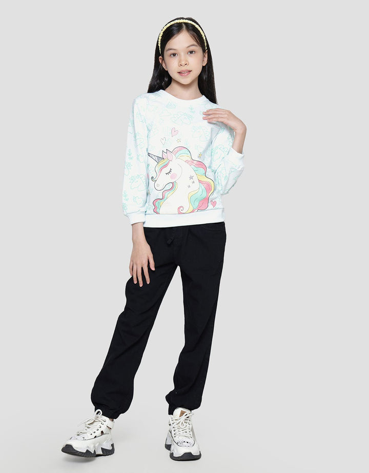 Aero Cat Dreamers Sweater Anak Perempuan