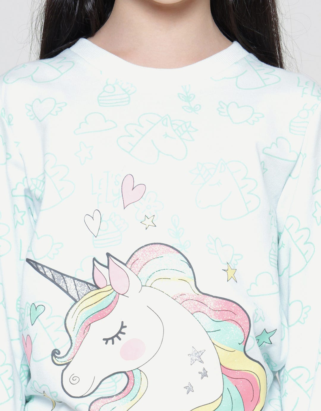 Aero Cat Dreamers Sweater Anak Perempuan