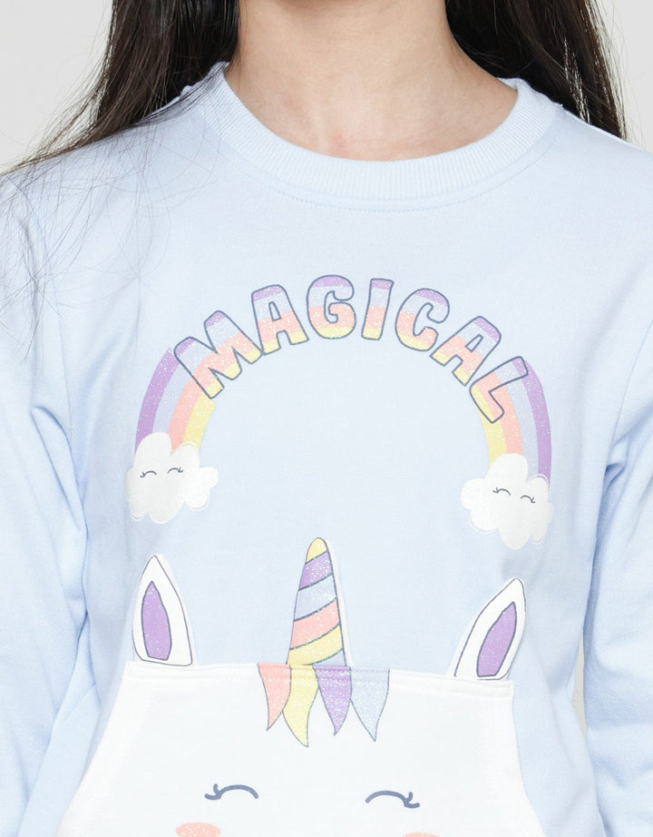 Aero Unicorn Dreamers Sweater Anak Perempuan