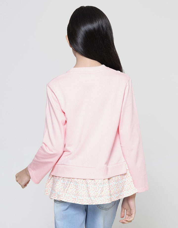 Aero Candy Ribbon Long T-shirt for Girls