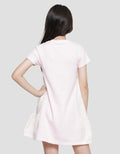 Aero Glasses Embro Midi Dress for Girls