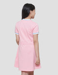 Aero Hand Rib Hello Cat Midi Dress for Girls