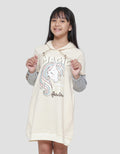 Aero Hoody Magic Unicorn Midi Dress Long Sleeve Girls