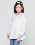 Aero Shirt Stripe Flower Leaf Girls