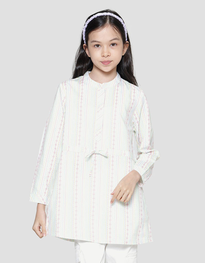 Aero Waist String Tribal Kemeja Anak Perempuan