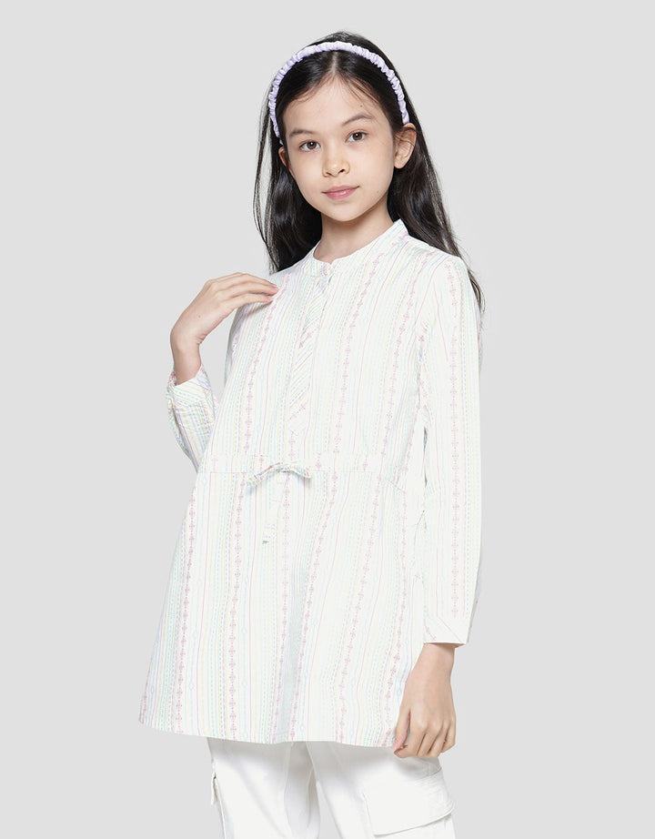 Aero Waist String Tribal Kemeja Anak Perempuan
