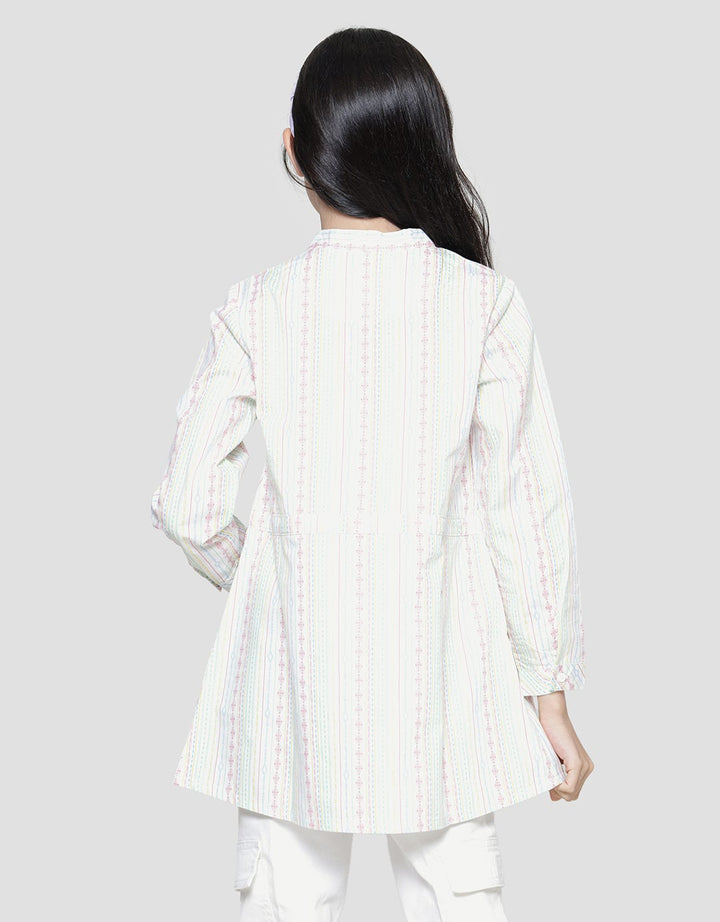 Aero Waist String Tribal Kemeja Anak Perempuan