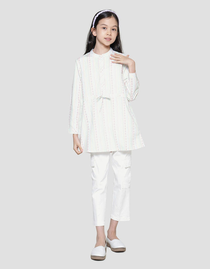 Aero Waist String Tribal Kemeja Anak Perempuan