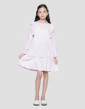 Aero Midi Dress Woven Polos Doby Anak Perempuan