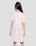 Aero Baloon Sleeve Midi Dress Anak Perempuan