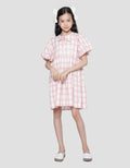 Aero Baloon Sleeve Midi Dress Anak Perempuan