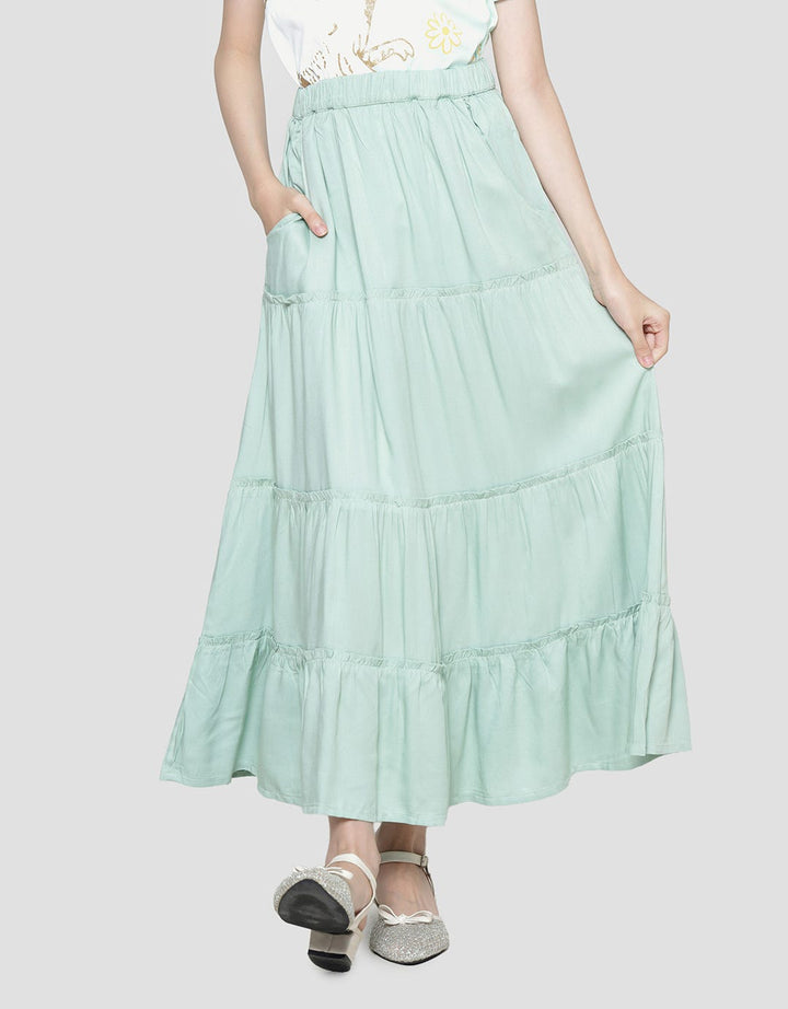 Aero Woven Geber Susun Maxi Skirt for Girls