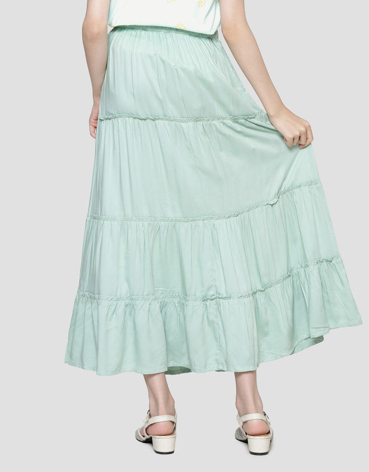 Aero Woven Geber Susun Maxi Skirt for Girls