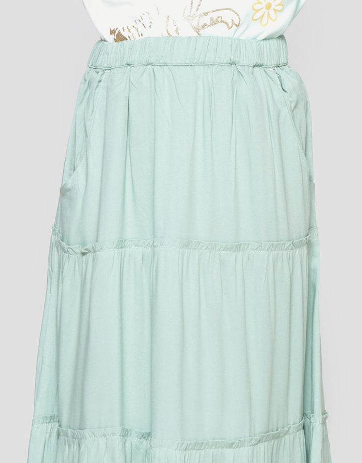 Aero Woven Geber Susun Maxi Skirt for Girls
