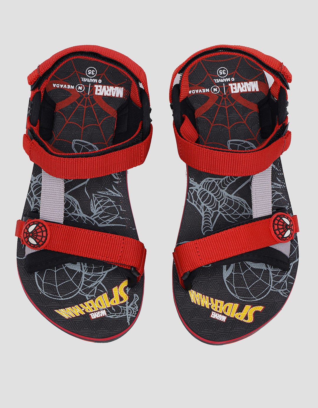 Marvel Spiderman Velcro Sandal Anak Laki-laki