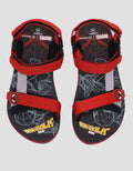Marvel Spiderman Velcro Boys Sandals
